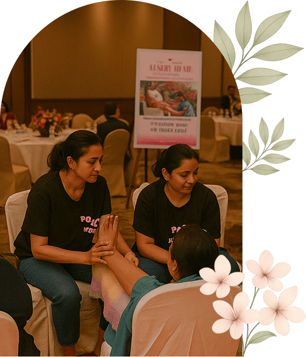 Foot Massage for Corporate Events in Hyderabad by Healing Spa