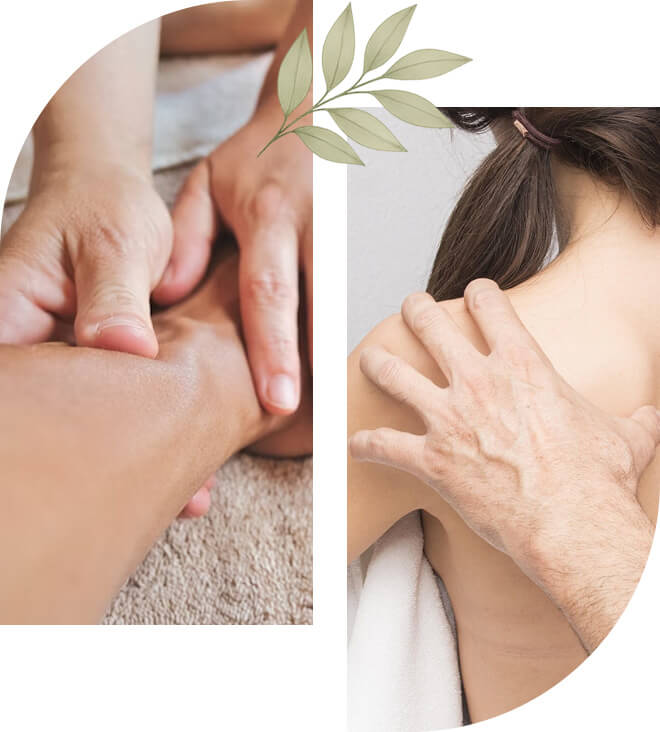 Pain Relief Deep Tissue Massage at Home in Hyderabad by Healing Spa