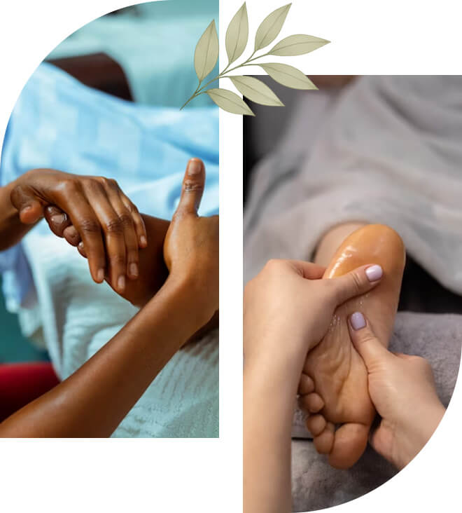 Foot Reflexology at Home in Hyderabad by Healing Spa