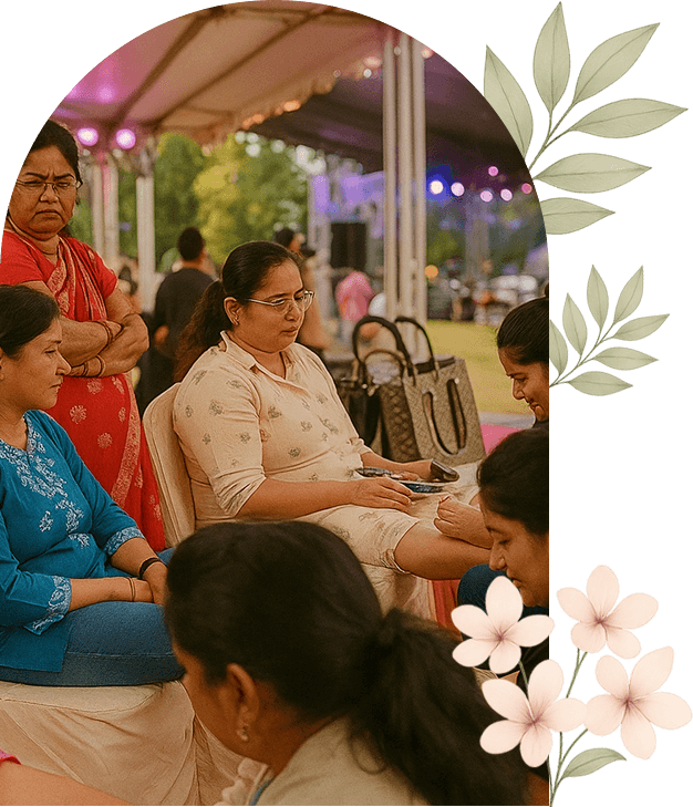 Foot Massage for Live Events in Hyderabad by Healing Spa