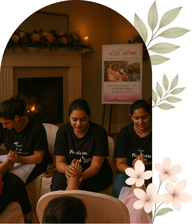 Foot Massage for Private Parties in Hyderabad by Healing Spa