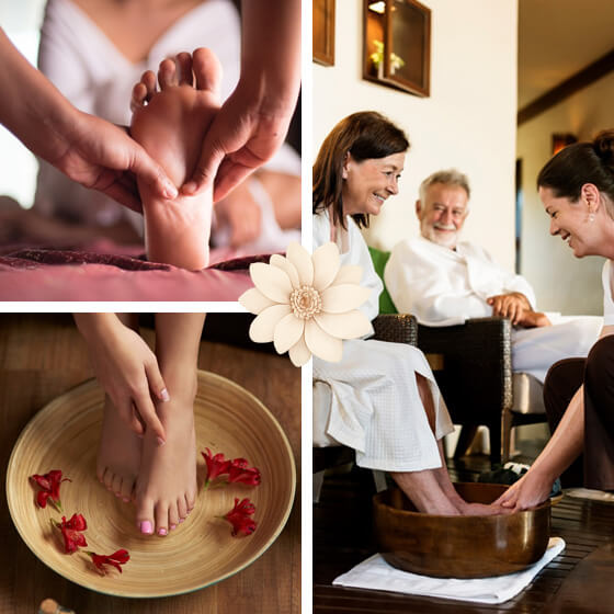Foot Massage at Corporate Events in Hyderabad – Mobile Spa for Employee Wellness & Guest Relaxation