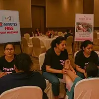 Foot Massage for Corporate Events in Hyderabad by Healing Spa